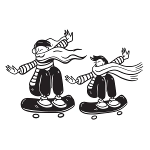 Happy Skaters