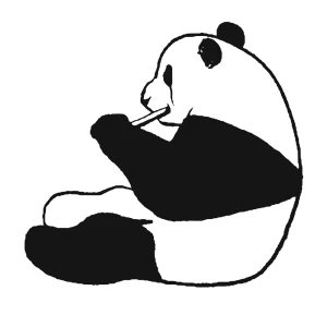 Panda Eating