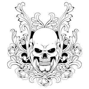 Mad Skull Ornamental